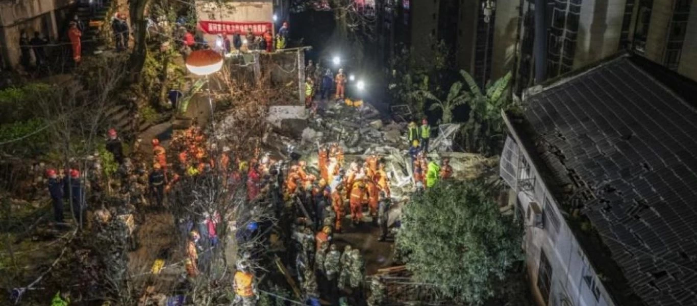 Κίνα: Έκρηξη από διαρροή αερίου με 16 νεκρούς